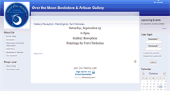 Desktop Screenshot of overthemoonbookstore.com